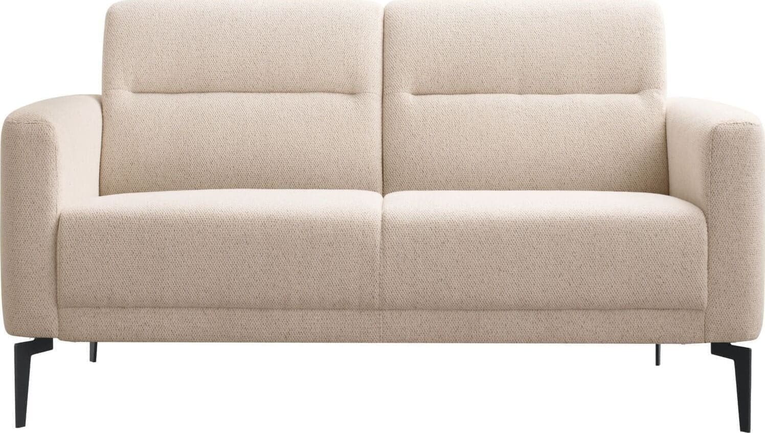 Profijt Meubel 2-zitsbank Heria beige basic comfort Beige|Wit 2-zitsbank