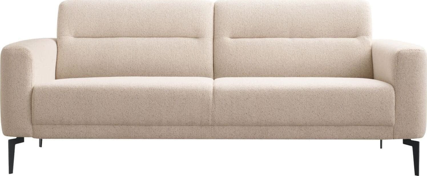 Profijt Meubel 3-zitsbank Heria beige basic comfort Beige|Wit 3-zitsbank