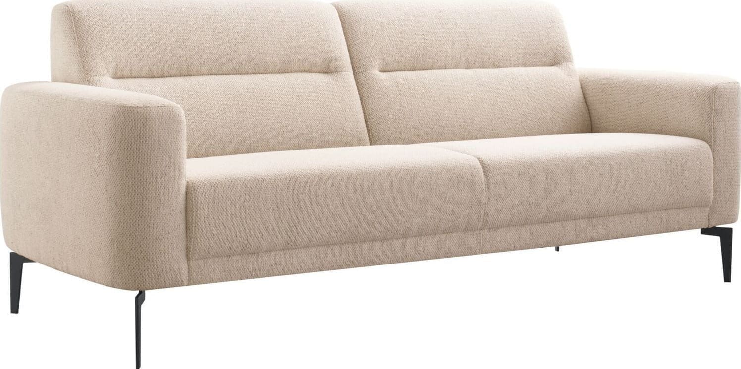 Profijt Meubel Bankstel 3+2,5-zitsbank Heria beige basic comfort Beige|Wit 2,5-zitsbank