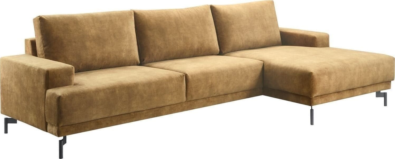 Profijt Meubel Hoekbank rechts Ostuni groen premium comfort Groen Hoekbank