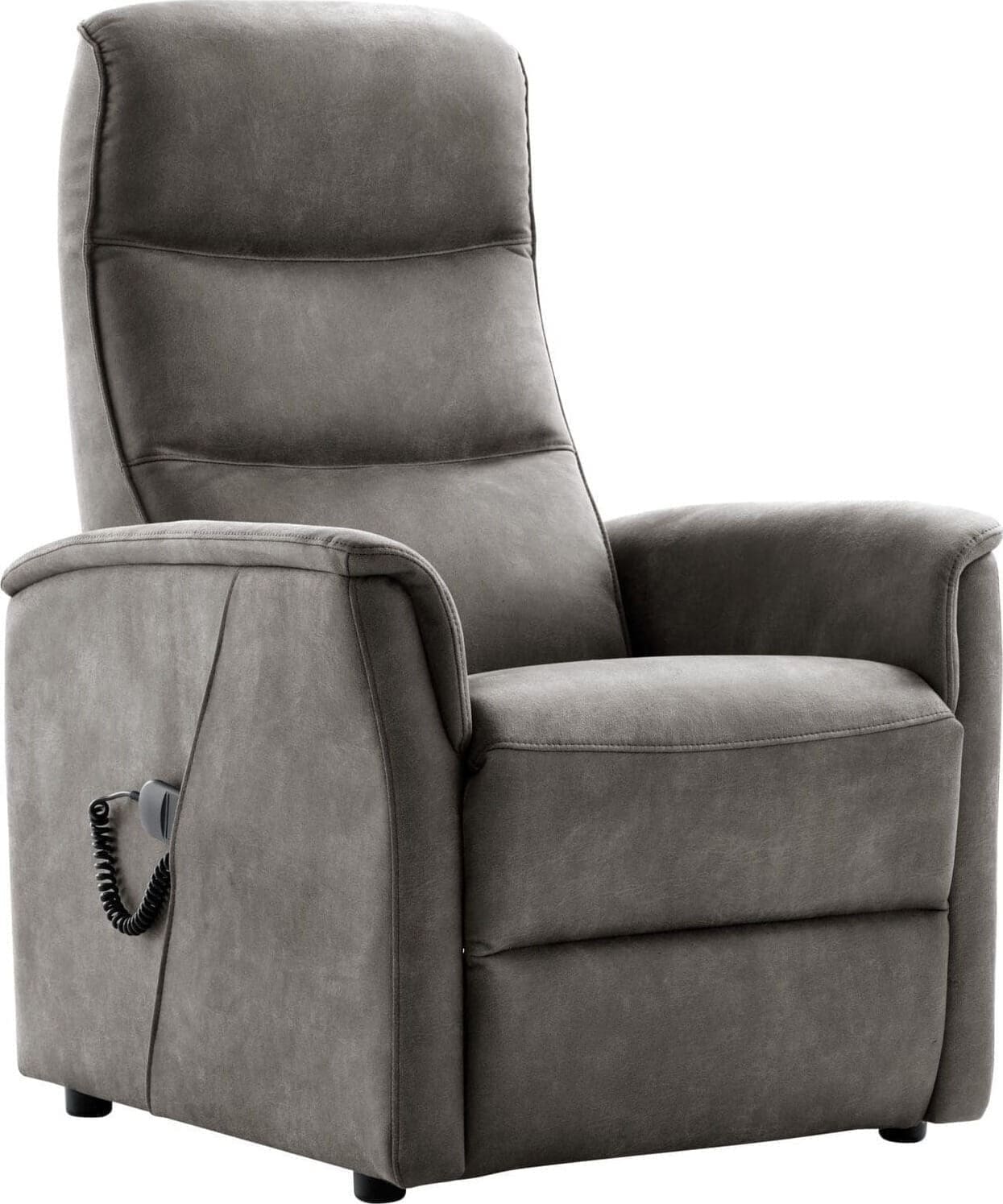 Profijt Meubel Sta-op stoel Sarnia elektrisch microleder antraciet Antraciet Fauteuil