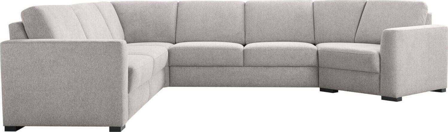 Pronto Wonen Hoekbank links Muscolo koudschuim grijs relaxfunctie Grijs Bank