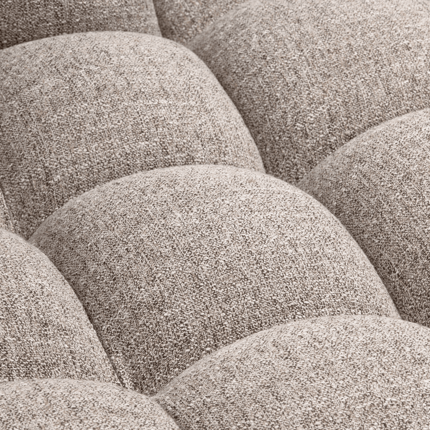 WOOOD Allure chaise longue rechts geweven stof klei melange Klei melange Bank