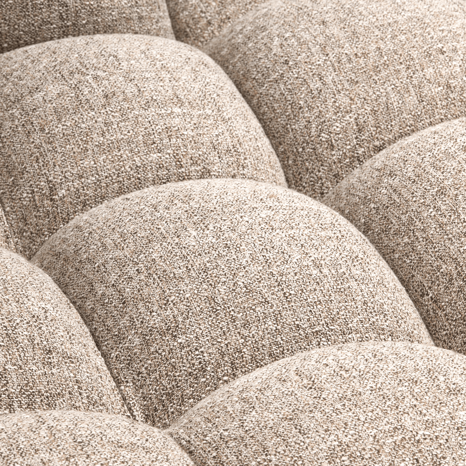 WOOOD Allure chaise longue rechts geweven stof naturel melange Naturel melange Bank