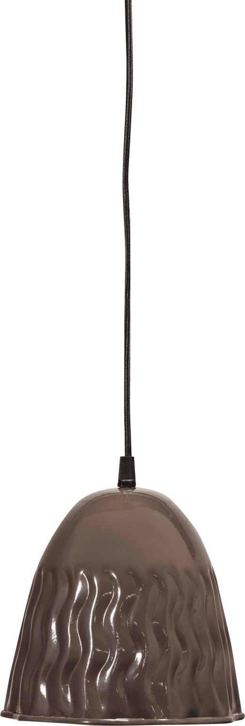 WOOOD Arleso hanglamp metaal donkerbruin Donkerbruin Hanglamp