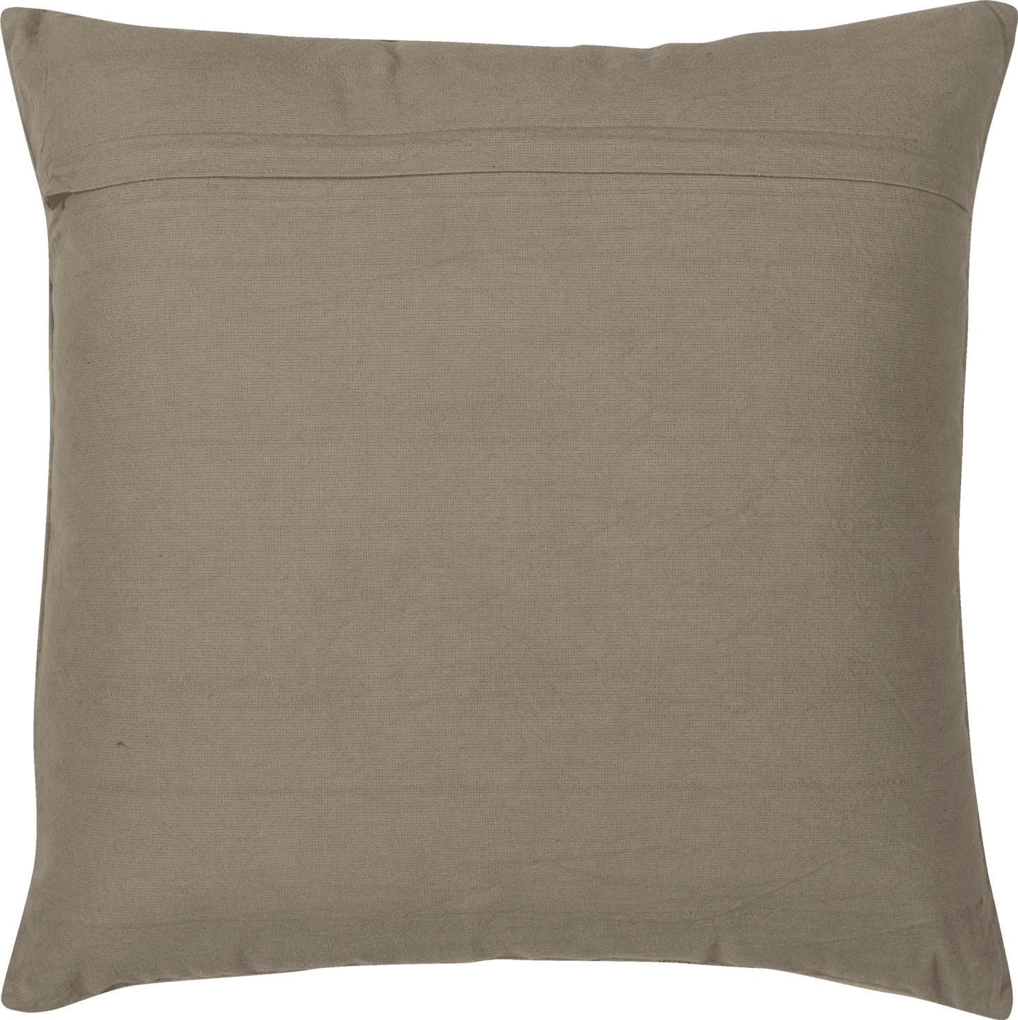 WOOOD Aziz kussens velvet bruin/naturel - set van 3 Bruin Sierkussen