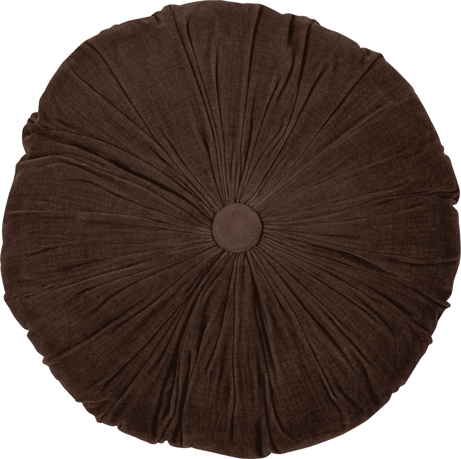 WOOOD Aziz kussens velvet bruin/naturel - set van 3 Bruin Sierkussen
