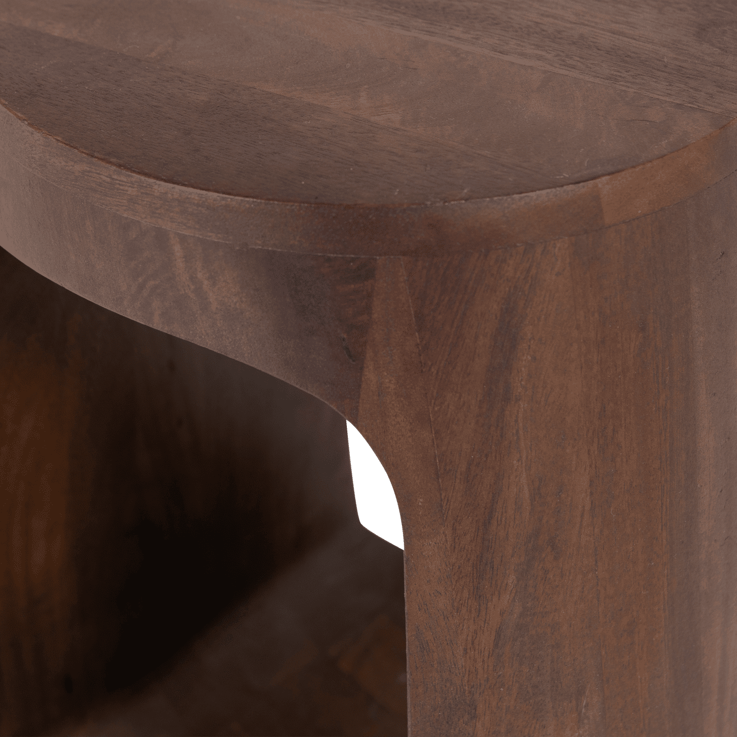 WOOOD Bayo bijzettafel mango hout walnoot Walnoot Bijzettafel