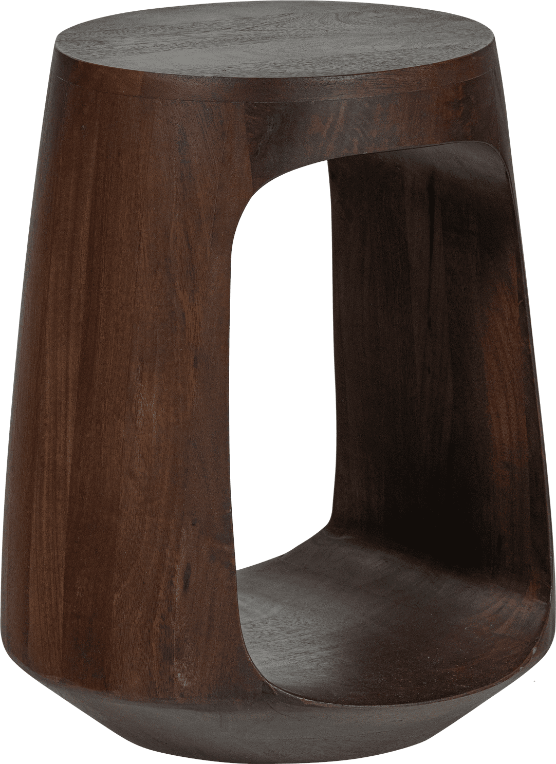 WOOOD Bayo bijzettafel mango hout walnoot Walnoot Bijzettafel