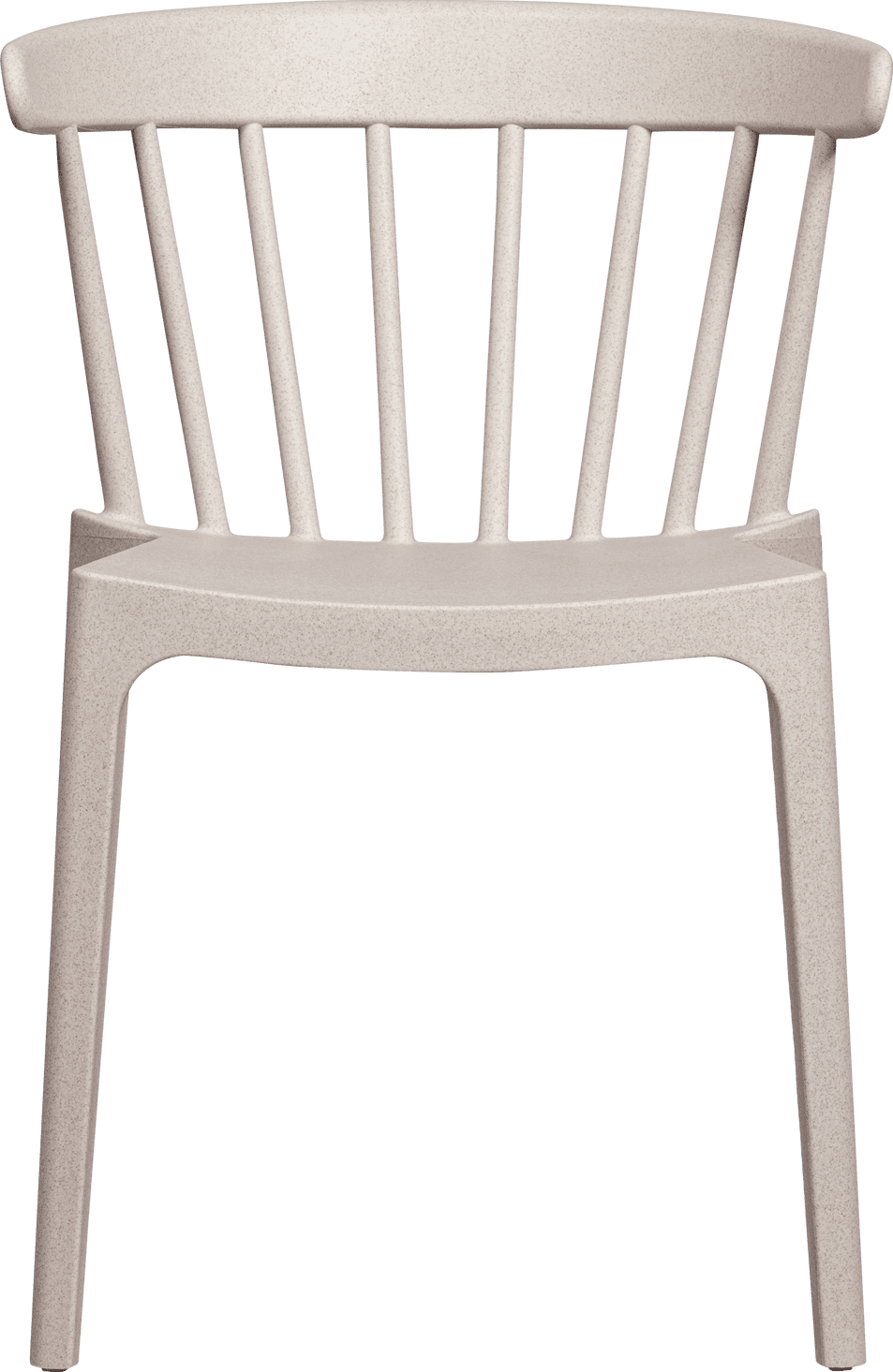 WOOOD Bliss tuinstoel met spijlen off white melange Wit Tuinstoel