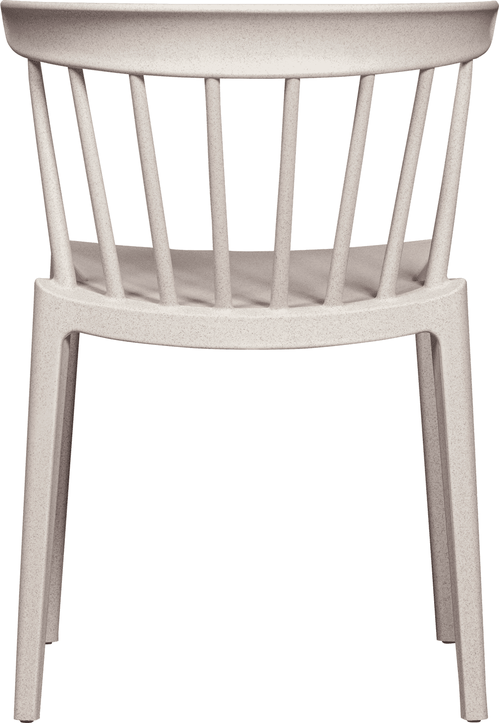 WOOOD Bliss tuinstoel met spijlen off white melange Wit Tuinstoel
