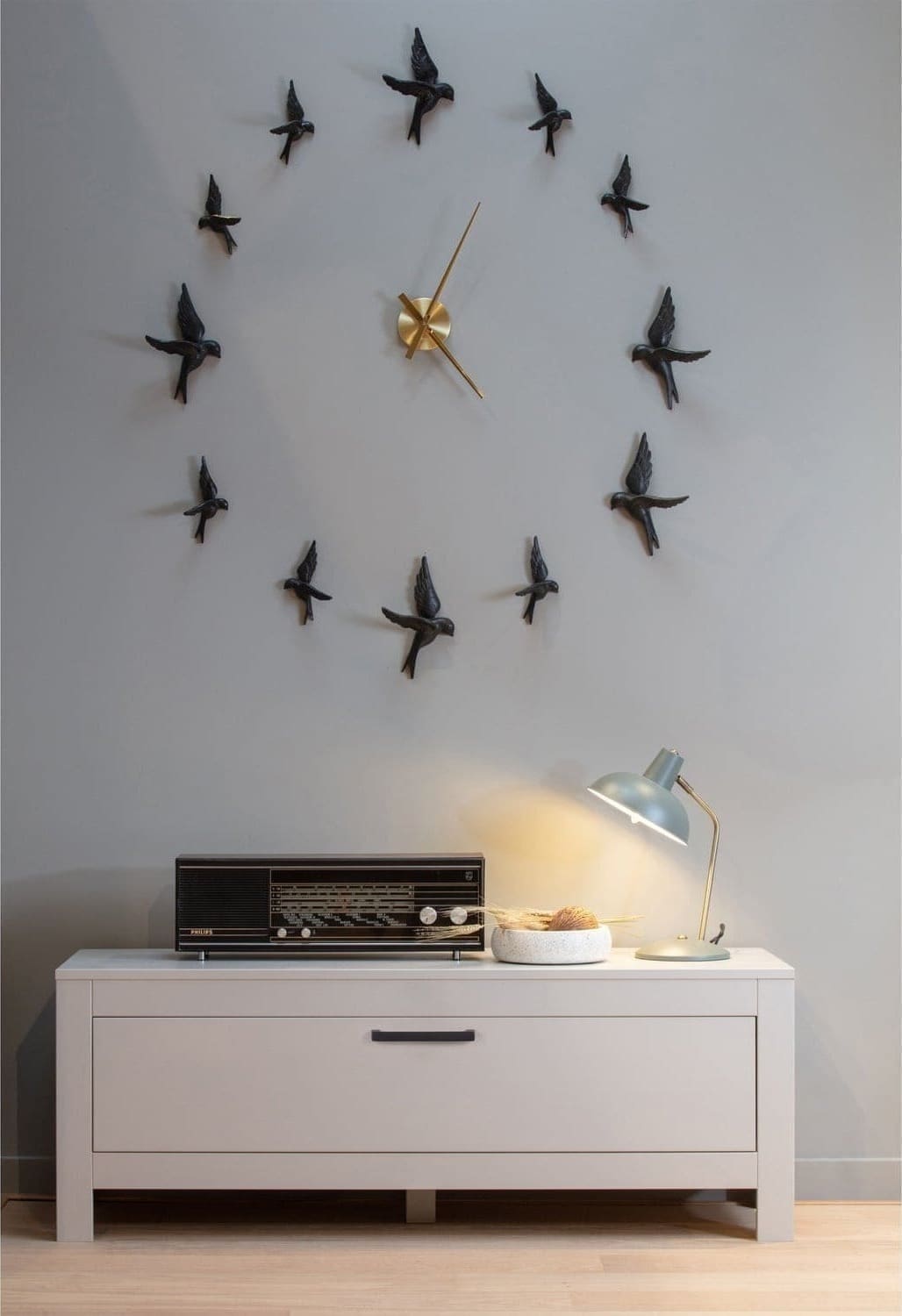 WOOOD Bonk tv meubel grenen mist Wit Tv-meubel|Tv-dressoir