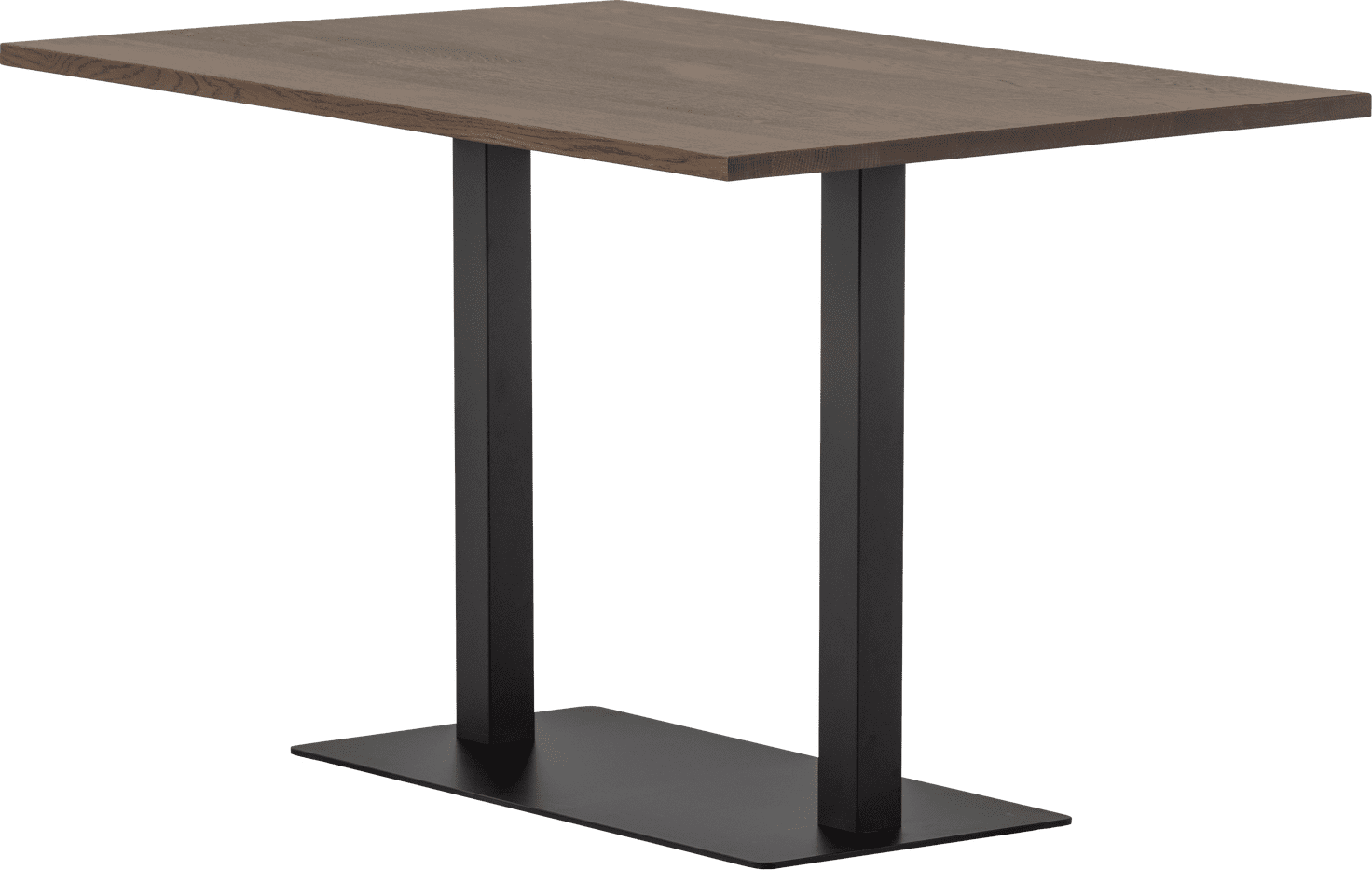 WOOOD Eettafel eettafel recht vl 120x80cm cashmere brown Bruin