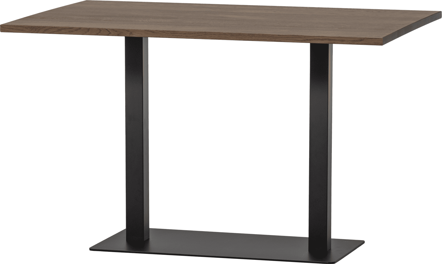 WOOOD Eettafel eettafel recht vl 120x80cm cashmere brown Bruin
