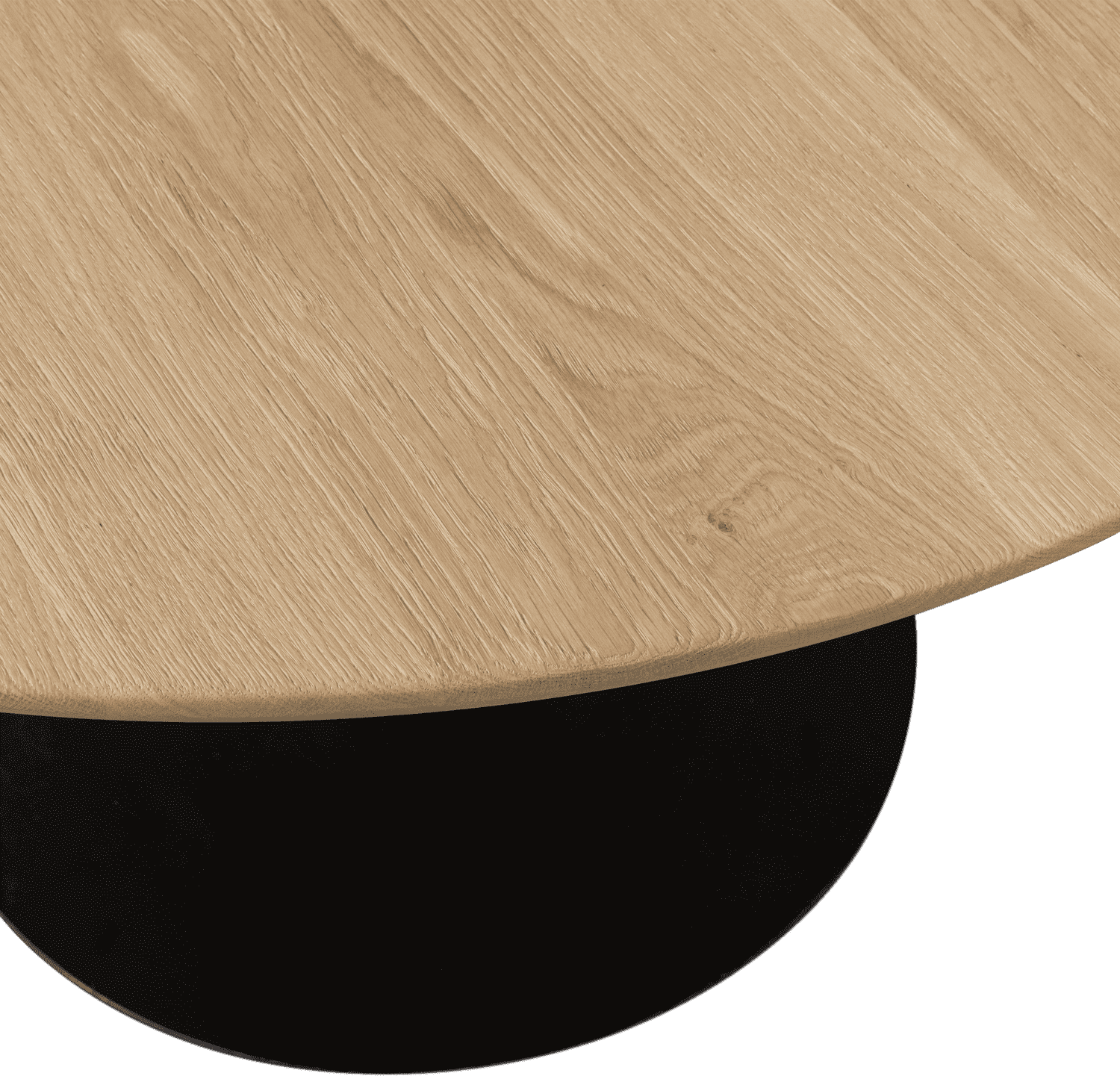 WOOOD Eettafel eettafel rond vl o120cm transparant Transparant
