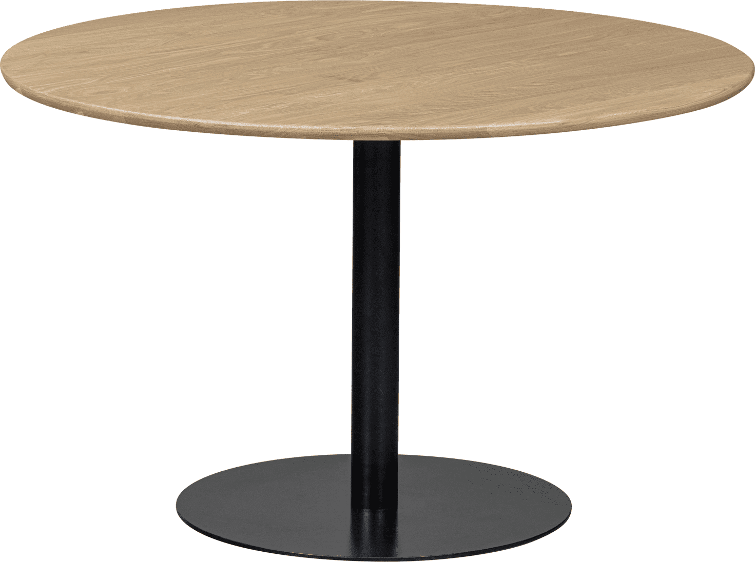 WOOOD Eettafel eettafel rond vl o120cm transparant Transparant