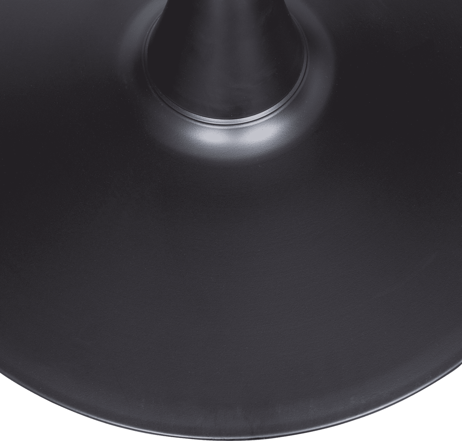 WOOOD Eettafel eettafel rond vl o80cm blacknight Diepzwart