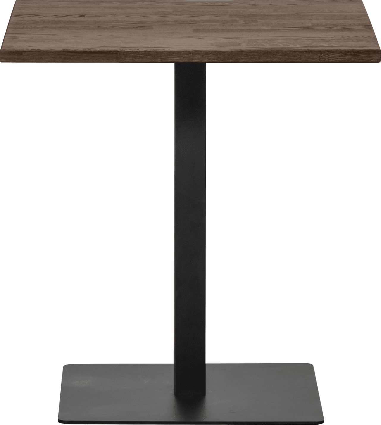 WOOOD Eettafel eettafel vierkant vl 80x80cm cashmere brown Bruin