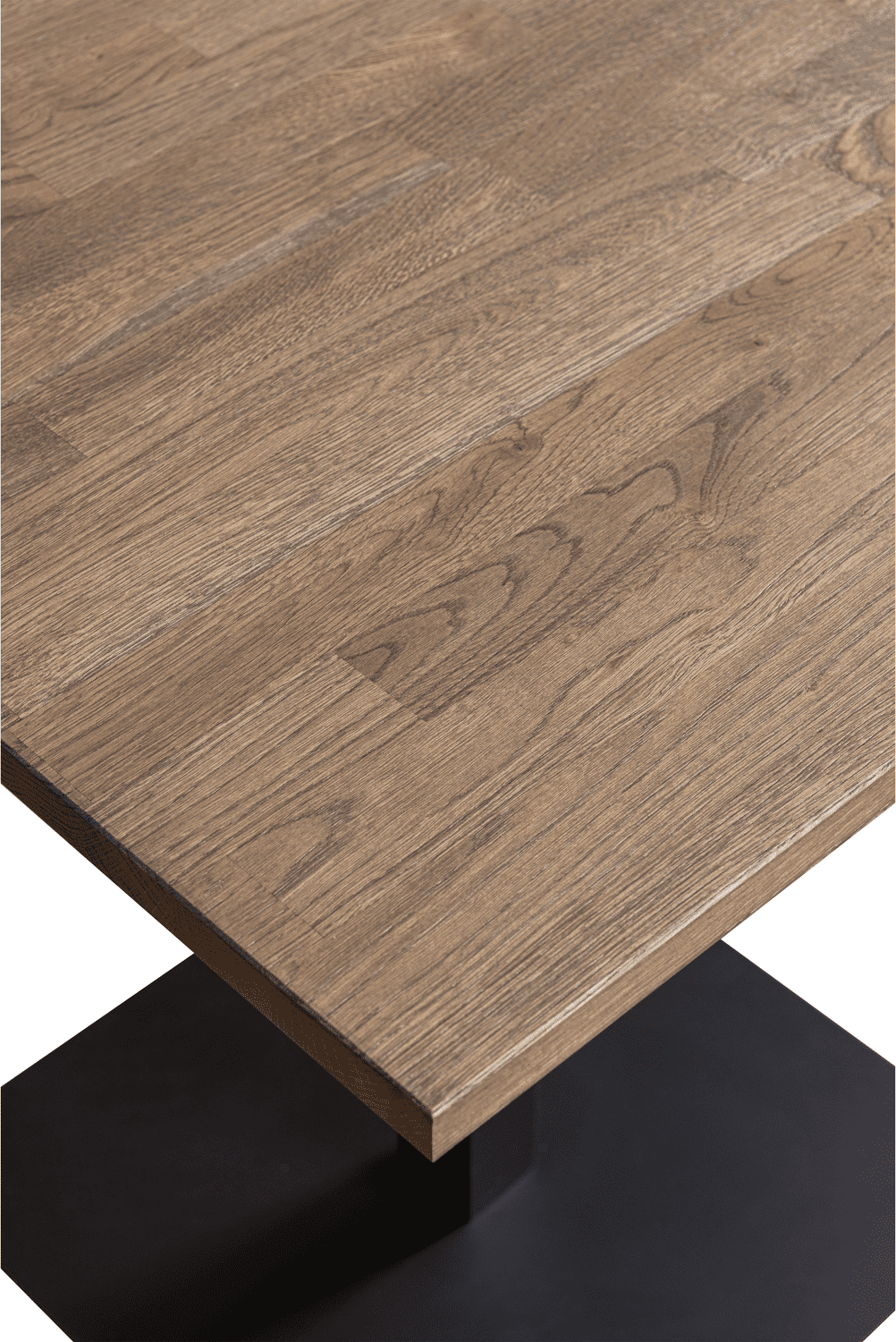 WOOOD Eettafel eettafel vierkant vl 80x80cm cashmere brown Bruin