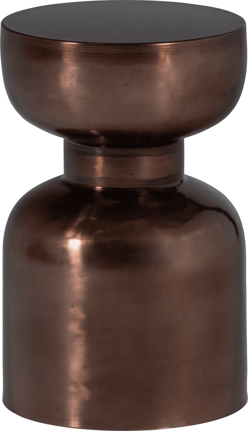 WOOOD Frits bijzettafel metaal brons Brons Bijzettafel
