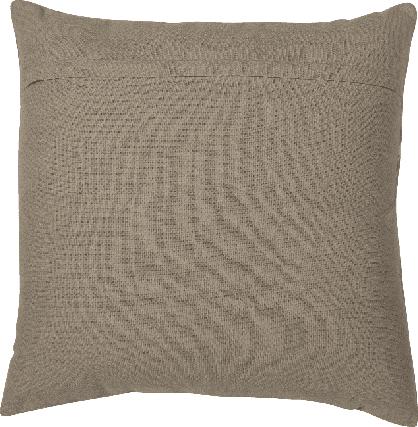 WOOOD Laon kussens velvet naturel/blauw - set van 3 Naturel Sierkussen