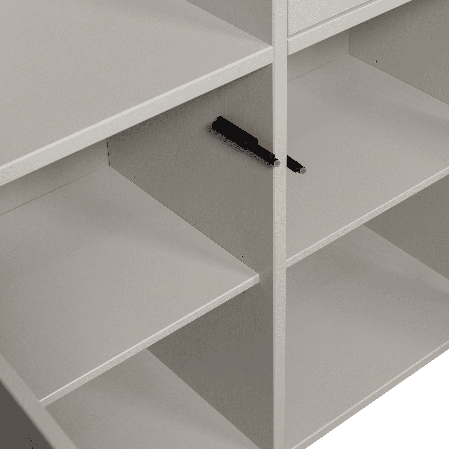 WOOOD Meggy opbergkast links 108cm grenen dust Paars Bergkast|Kast