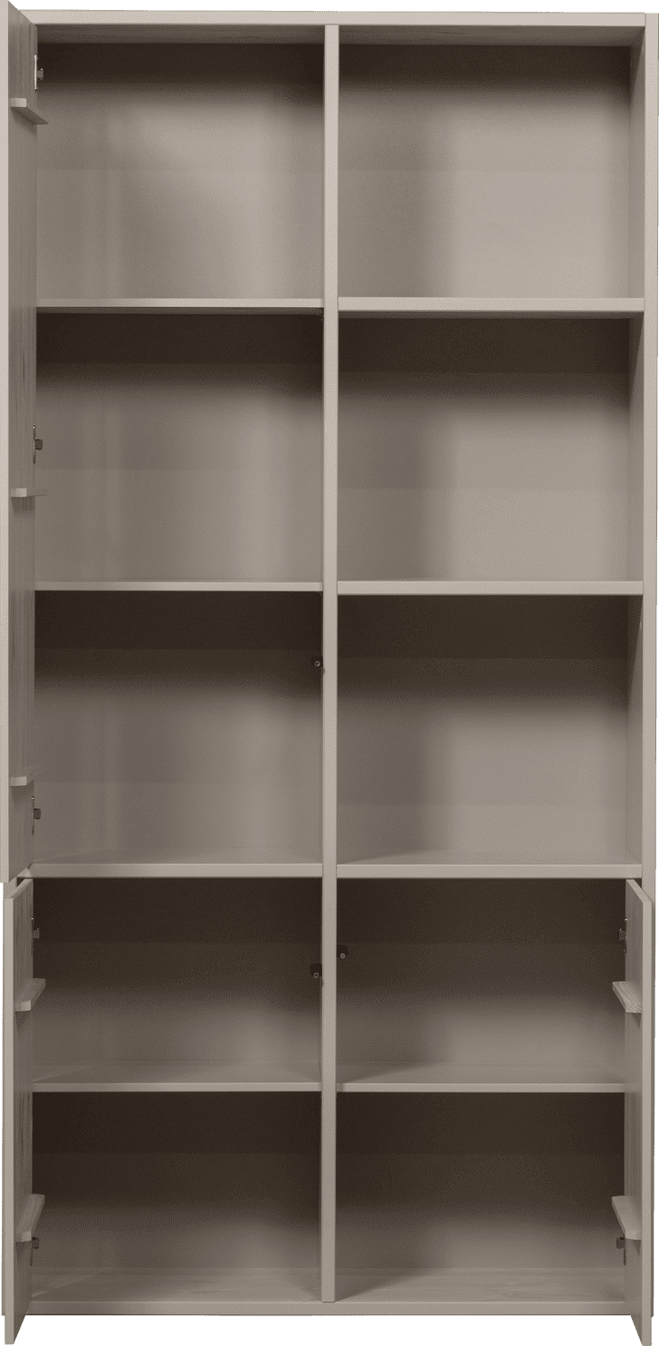 WOOOD Meggy opbergkast rechts 108cm grenen dust Paars Bergkast|Kast