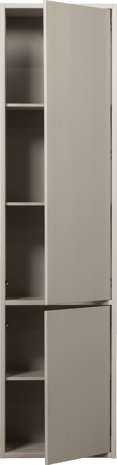 WOOOD Meggy smalle opbergkast 55cm grenen dust Paars Bergkast|Kast