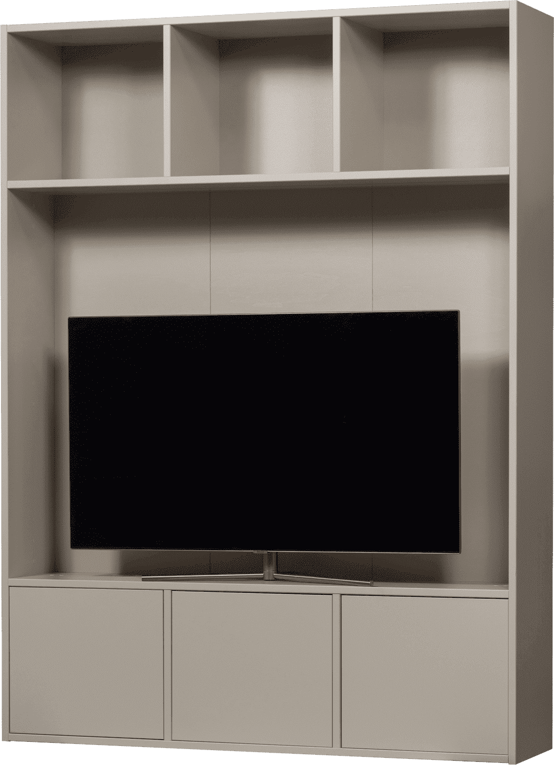WOOOD Meggy tv opbergkast 160cm grenen dust Grijs Tv-meubel|Tv-dressoir