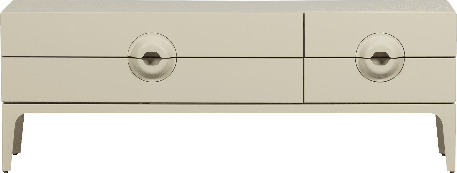 WOOOD Merge tv meubel hout dust Paars Tv-meubel|Tv-dressoir