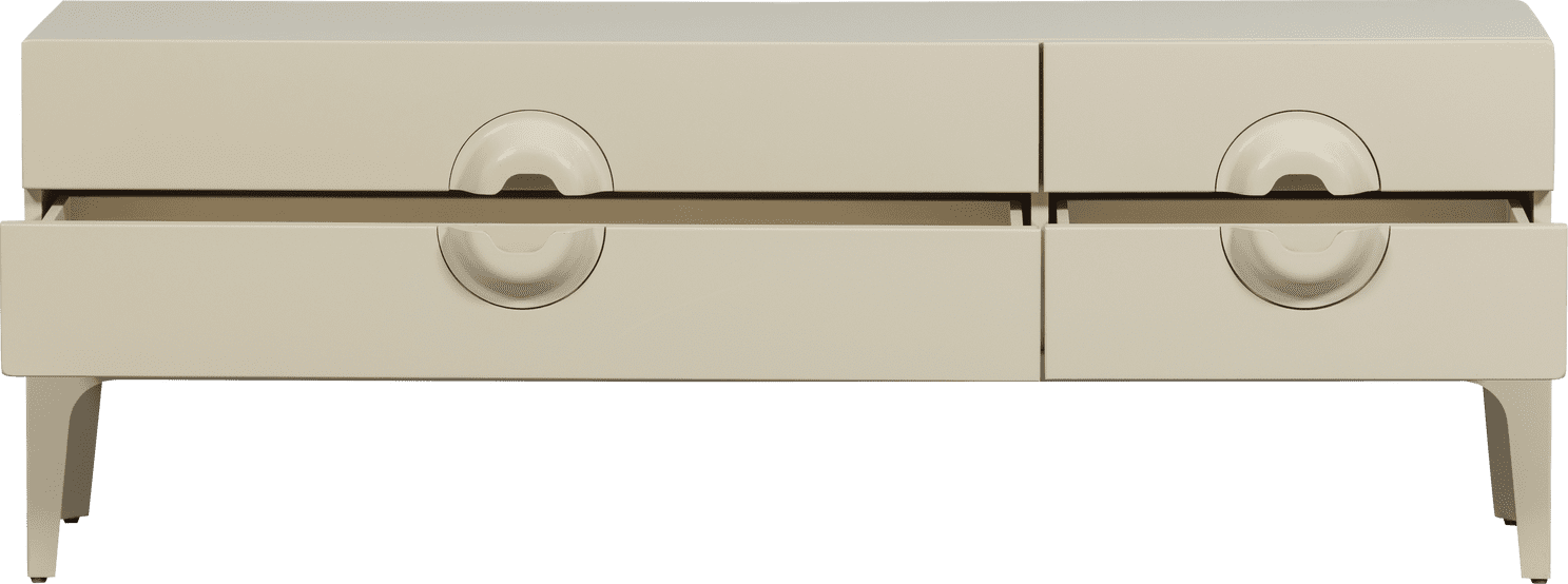 WOOOD Merge tv meubel hout dust Paars Tv-meubel|Tv-dressoir