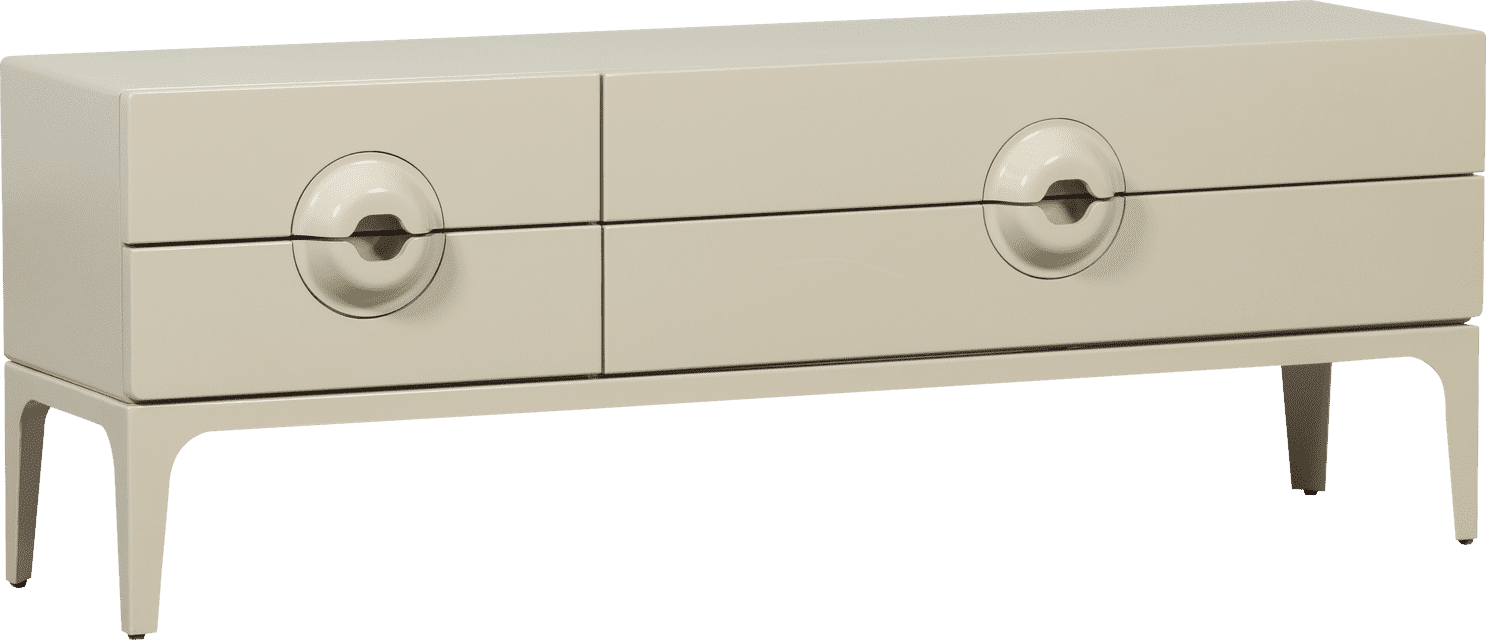 WOOOD Merge tv meubel hout dust Paars Tv-meubel|Tv-dressoir