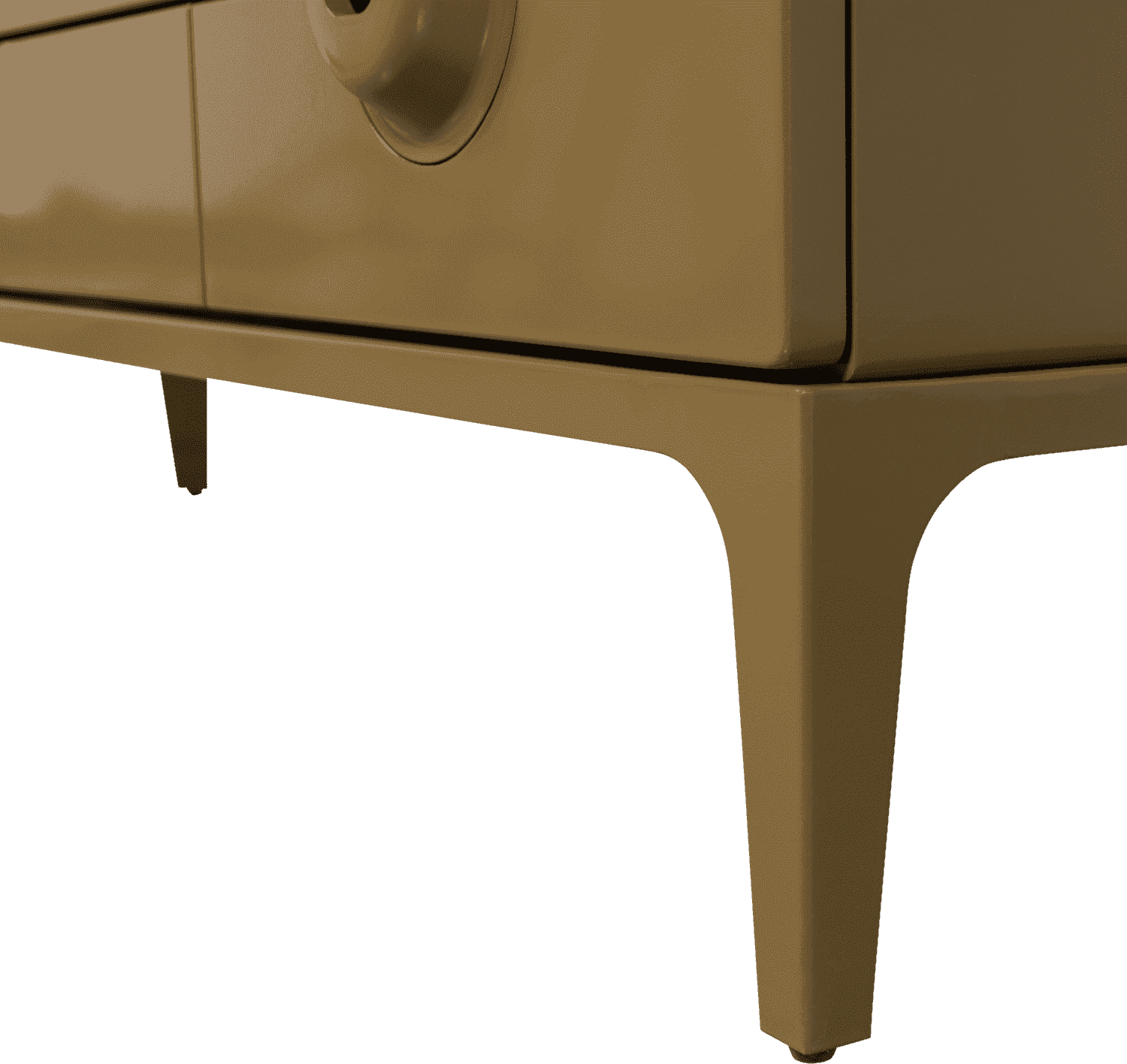WOOOD Merge tv meubel hout honinggeel Honinggeel Tv-meubel|Tv-dressoir