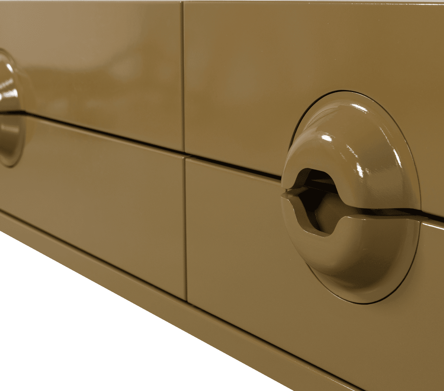 WOOOD Merge tv meubel hout honinggeel Honinggeel Tv-meubel|Tv-dressoir