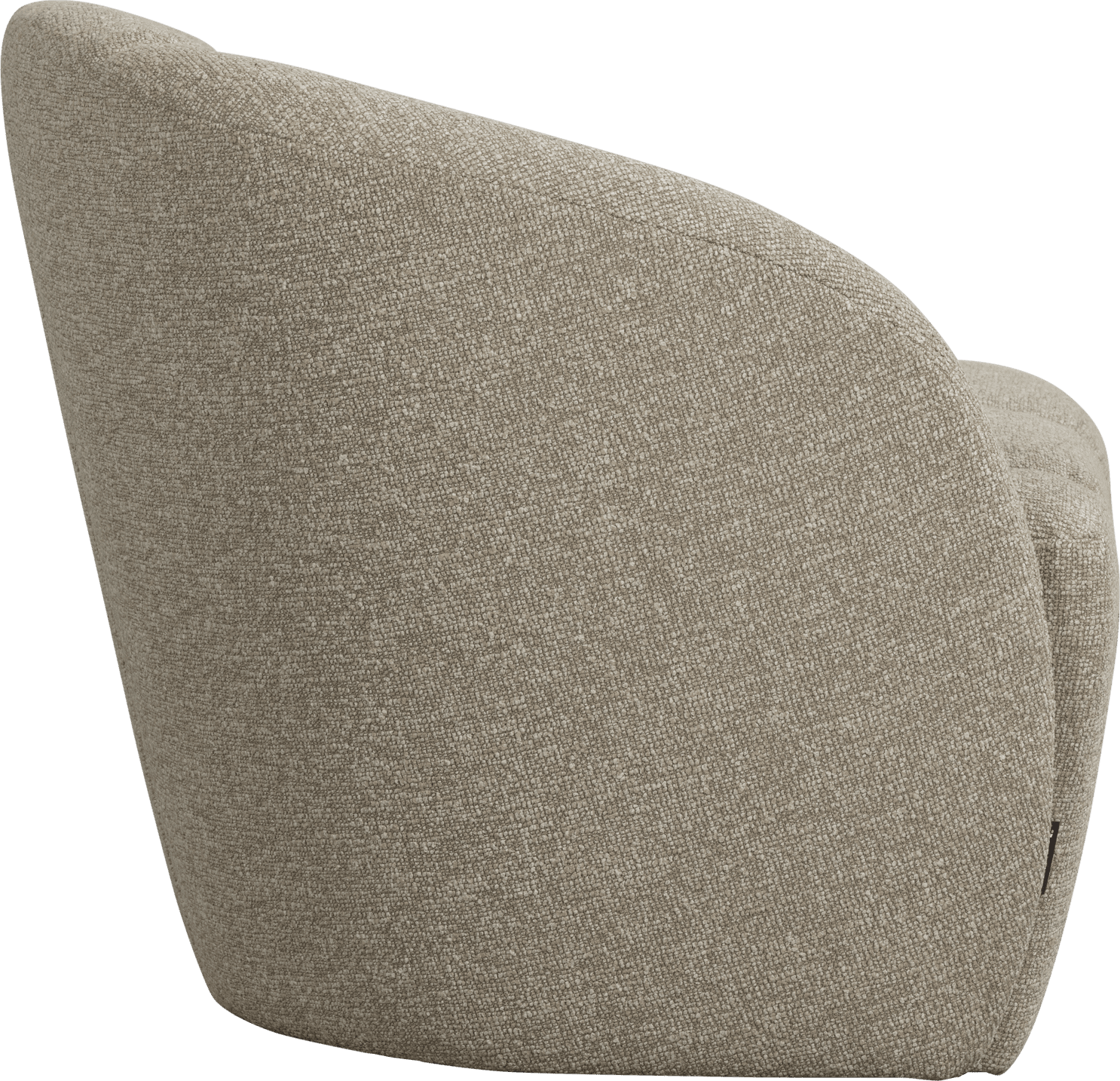 WOOOD Mojo 2-zitsbank bankje links boucle beige melange Beige 2-zitsbank
