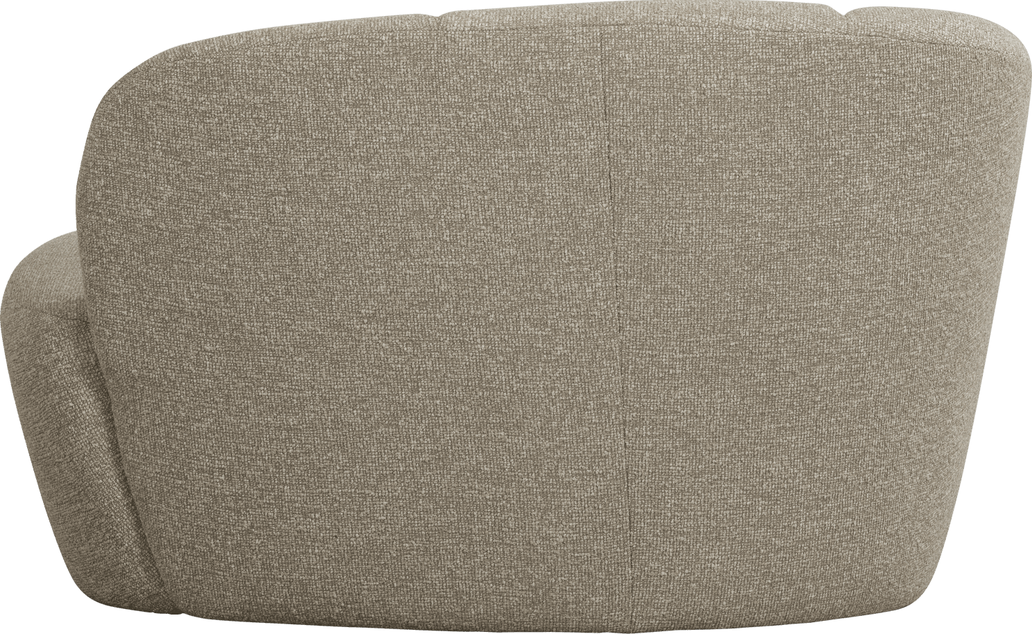 WOOOD Mojo 2-zitsbank bankje links boucle beige melange Beige 2-zitsbank