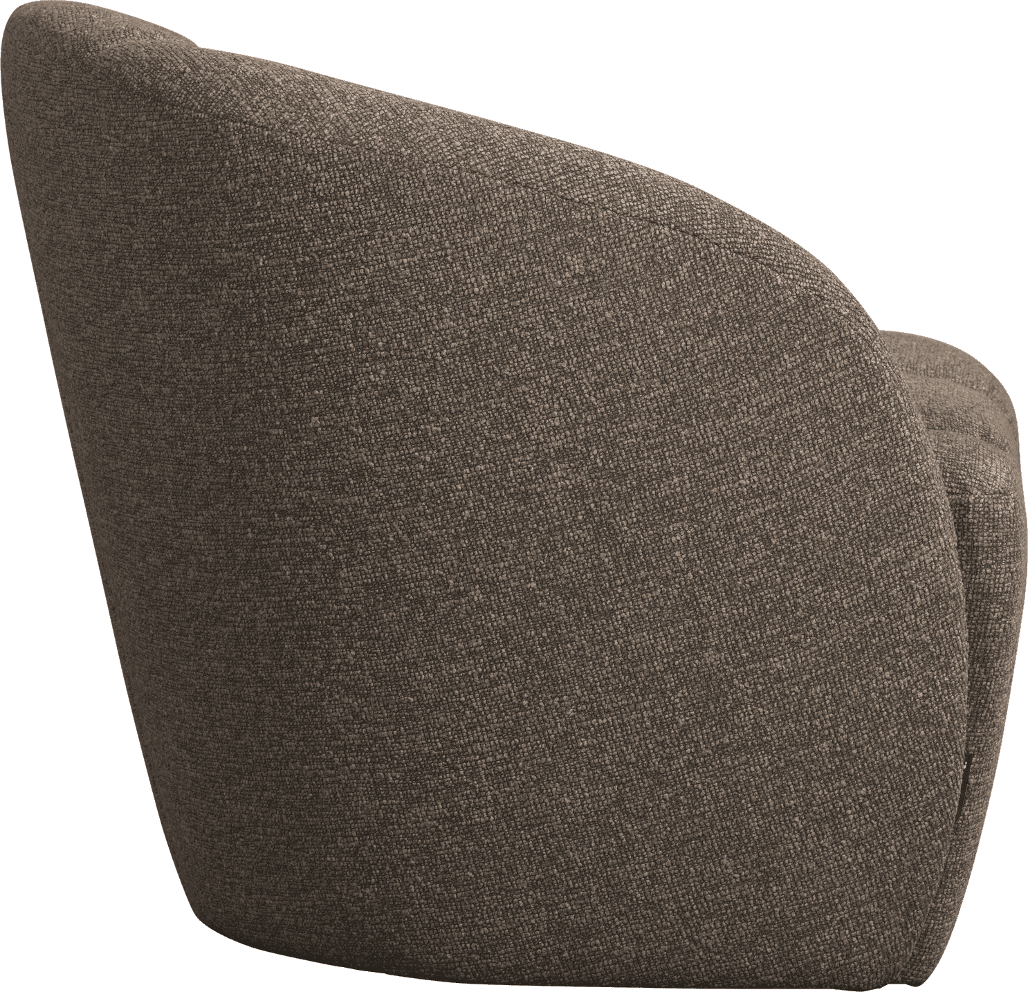 WOOOD Mojo 2-zitsbank bankje links boucle bruin melange Bruin melange 2-zitsbank