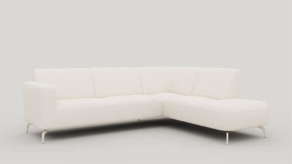 Xooon Twist hoekbank rechts - Ponti Beige|Wit Bank