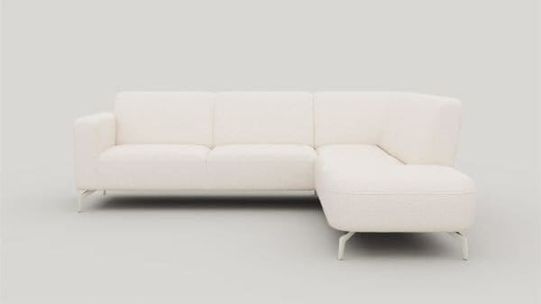 Xooon Twist hoekbank rechts - Ponti Beige|Wit Bank