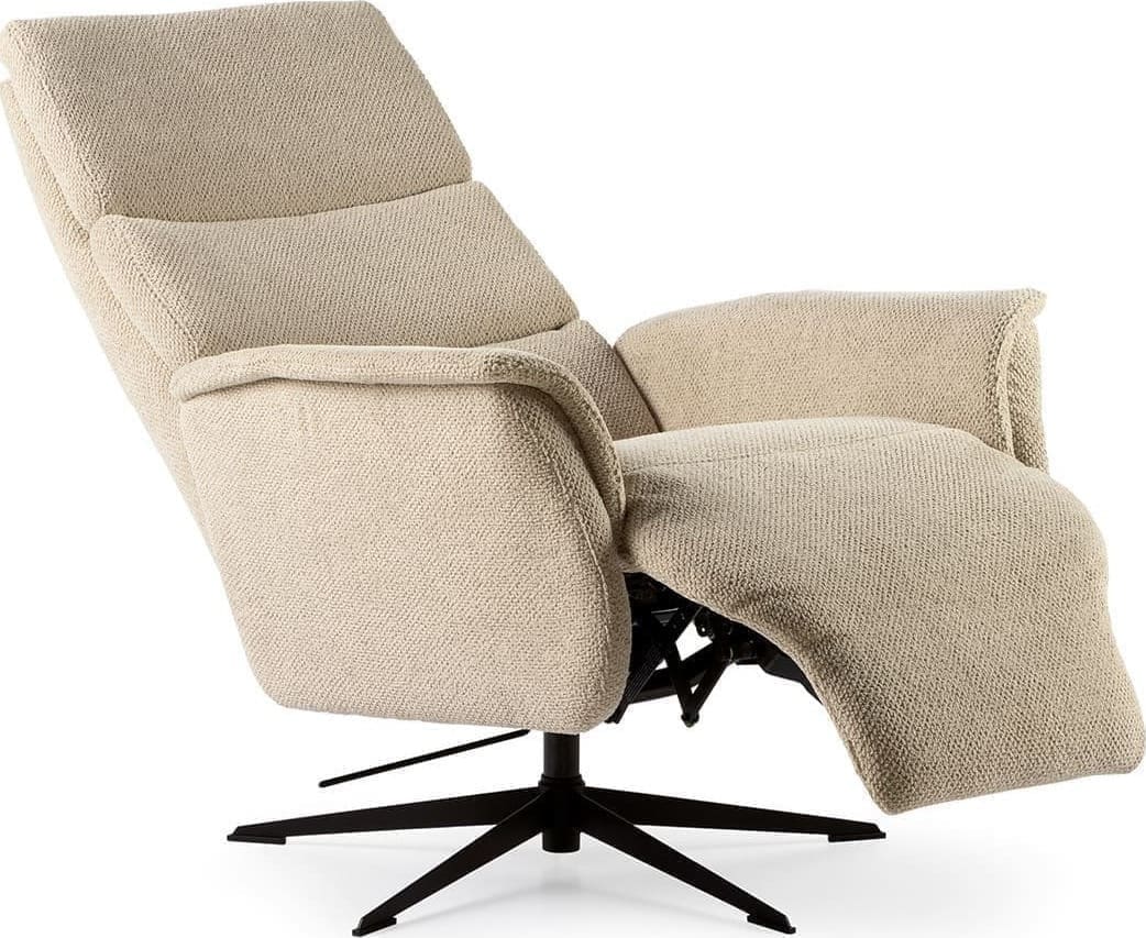 Feelings Wonen meubelen Ian relaxfauteuil medium+gaslift Naturel Fauteuil