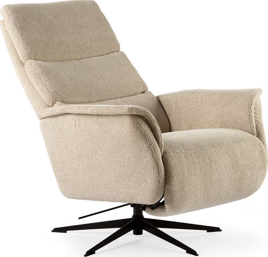 Feelings Wonen meubelen Ian relaxfauteuil medium+gaslift Naturel Fauteuil