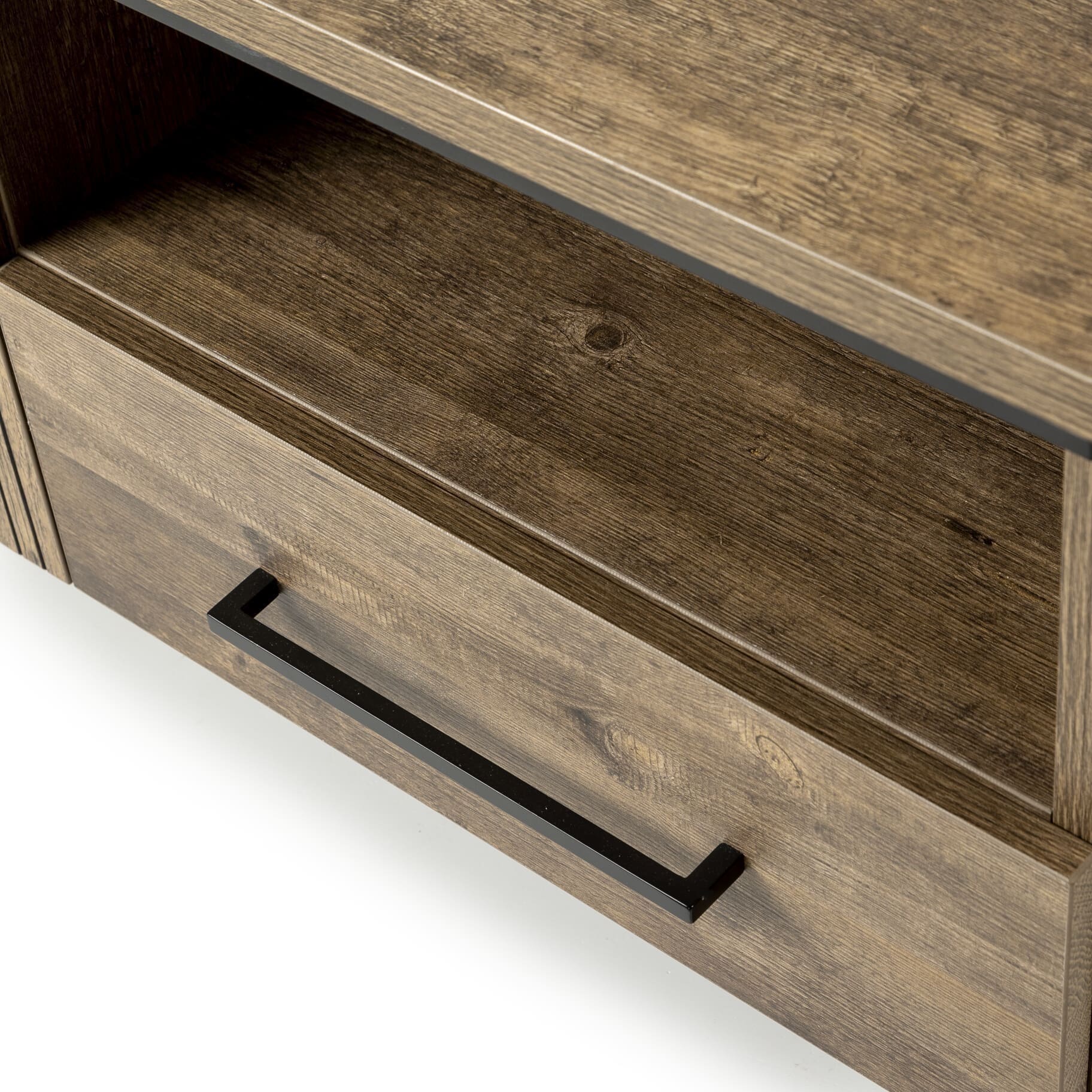 Feelings Wonen meubelen Napoli tv-dressoir 2D+1L+OV Naturel Dressoir