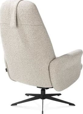 Henders & Hazel Torino relaxfauteuil incl. poef - grafiet frame Fauteuil