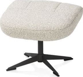 Henders & Hazel Torino relaxfauteuil incl. poef - grafiet frame Fauteuil