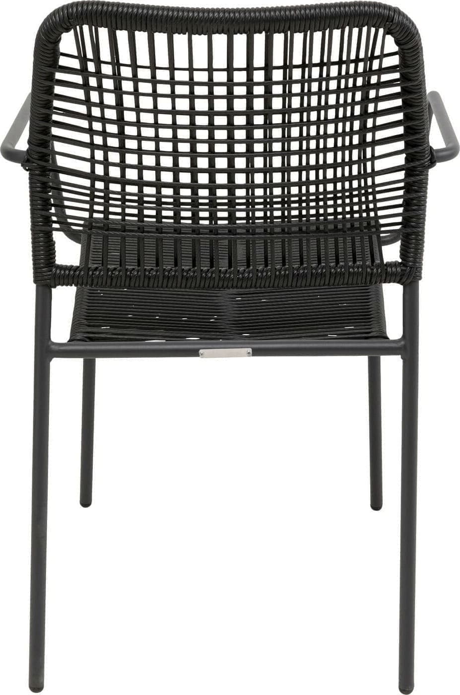Eetkamerstoel Madagascar Black 4/Set Kare Design Eetkamerstoel 40435