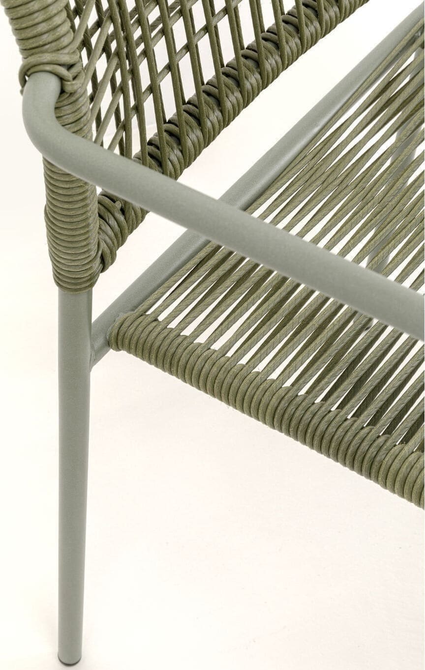 Eetkamerstoel Madagascar Green 4/Set Kare Design Eetkamerstoel 40434