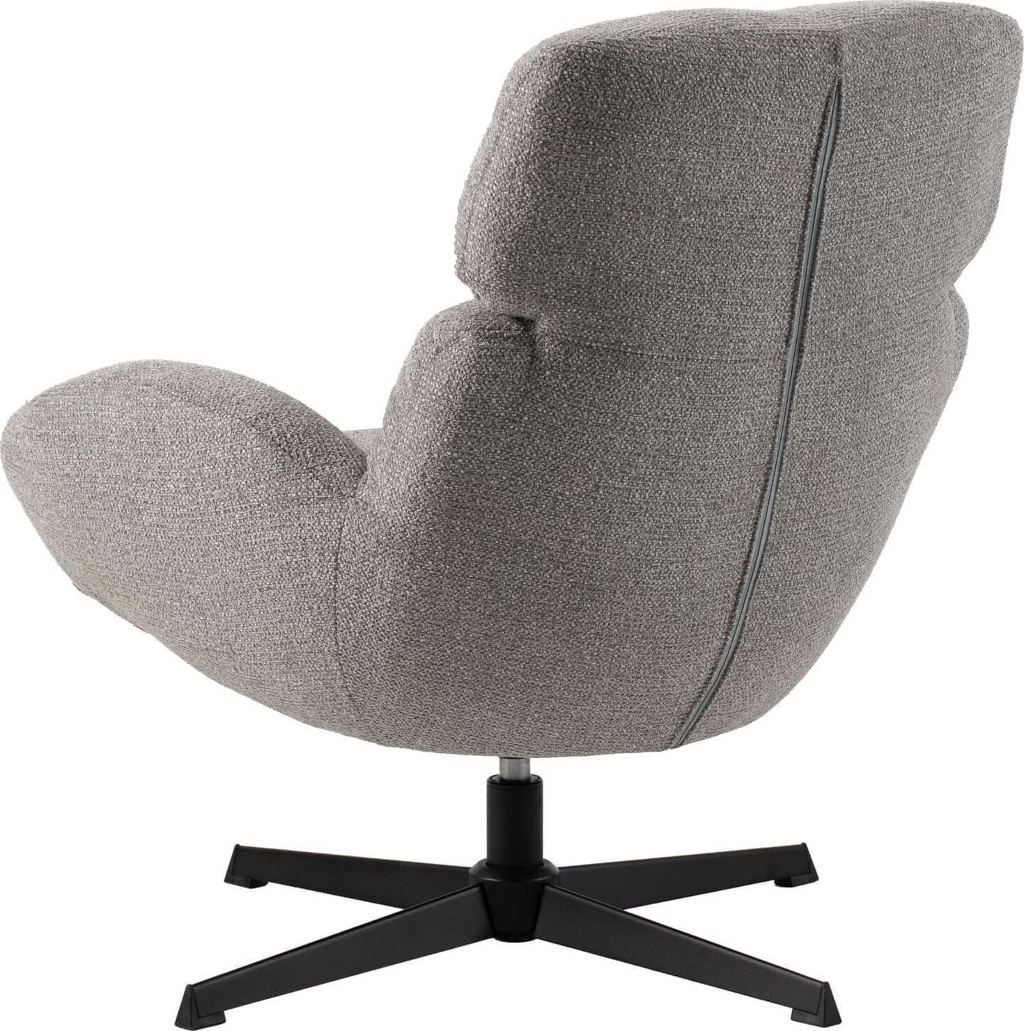 Profijt Meubel Draaifauteuil Bolands grijs Grijs Draaifauteuil