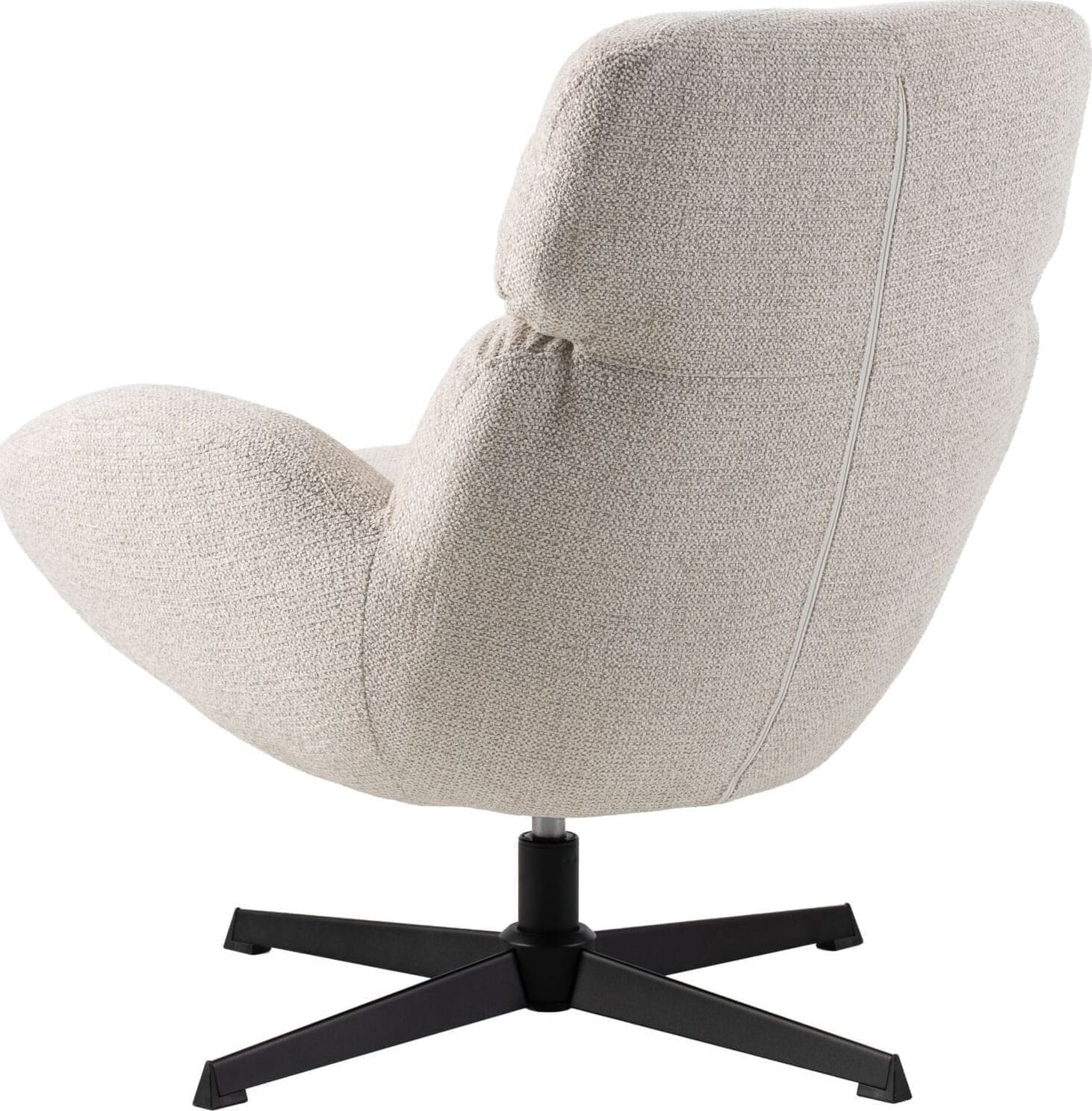 Profijt Meubel Draaifauteuil Bolands lichtgrijs Grijs Draaifauteuil