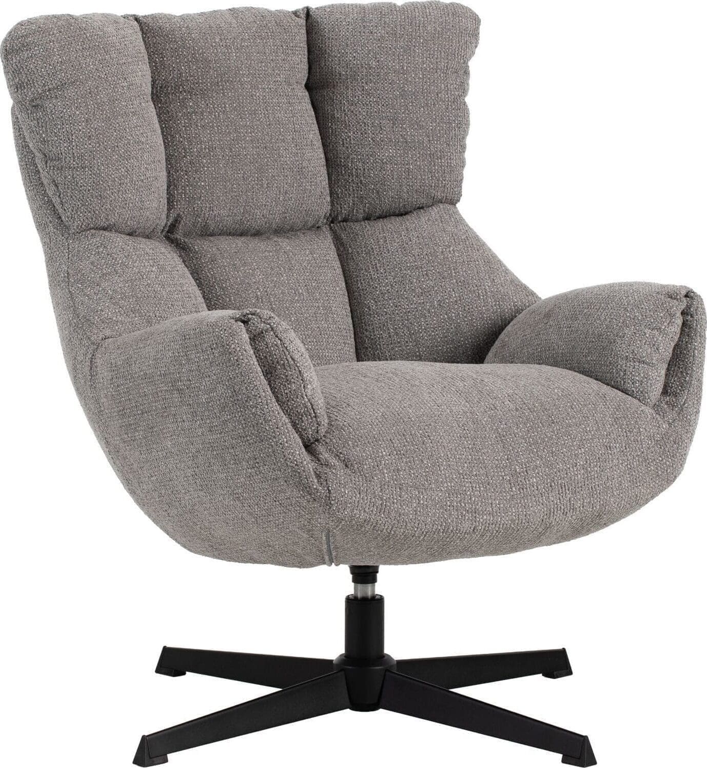 Profijt Meubel Draaifauteuil Ordini grijs Grijs Draaifauteuil