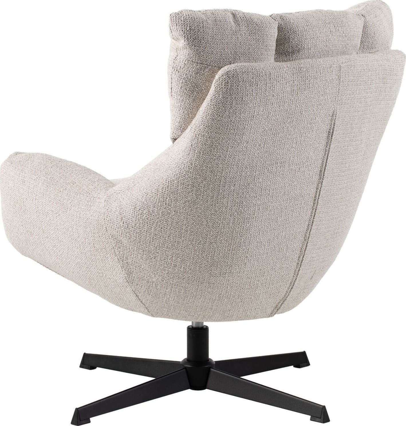 Profijt Meubel Draaifauteuil Ordini lichtgrijs Grijs Draaifauteuil